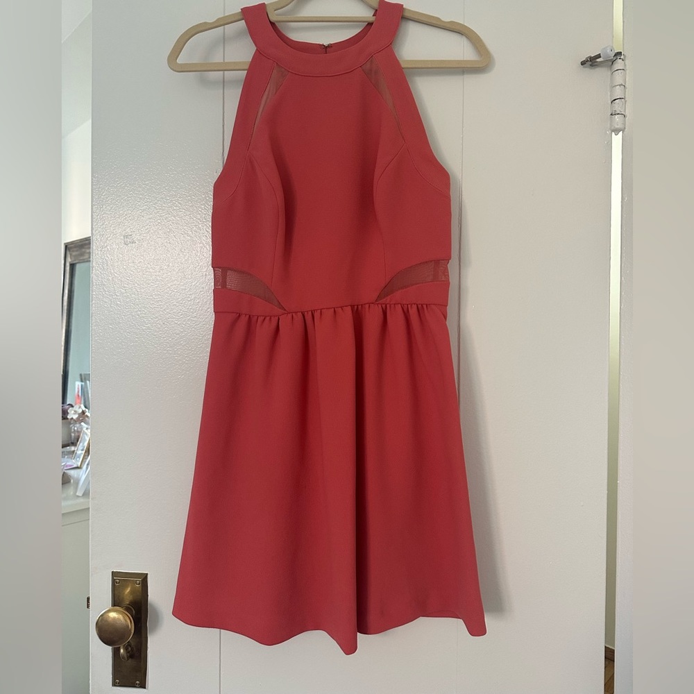 BCBGeneration coral cocktail dress